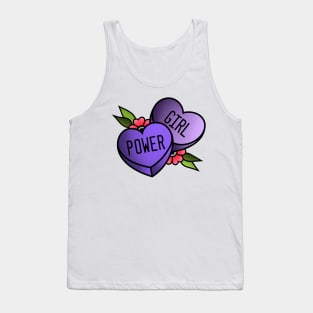 Girl Power Candy Sweet Heart Tank Top